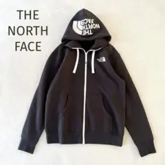美品★THE NORTH FACE★リアビューフルジップフーディパーカー 黒 S