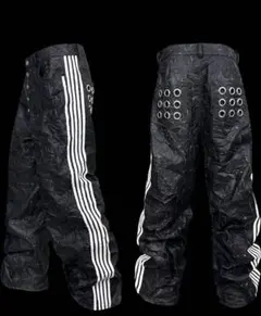 リック　Y2K テック レザーパンツ rick owens opium 最安値‼️99CLUB レザーパンツopium rick owens carti - メルカリ