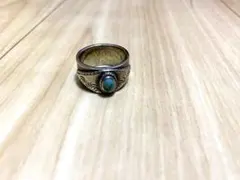 アリゾナフリーダム　オリジナルターコイズ シルバーリング 約16号