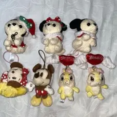 冬限定 ミッキー＆ミニー ぬいぐるみ 7体セット