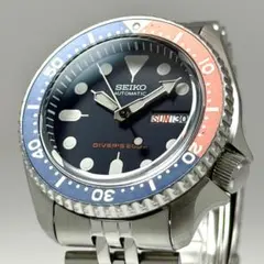 と*る様 SEIKO Automatic ダイバーズ 200m ペプシベゼル 7 - メルカリ