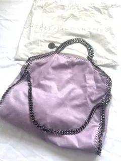 Stella McCartney ラベンダー ショルダーバッグ