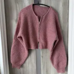 INGNIダブルジップカーディガン