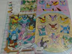 ポケモン☆クリアファイル ブイズ柄 ピカチュウ イーブイ ニンフィア ブラッキー