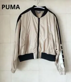 ウラメッシュクロップド ウーブンジャケット　PUMA