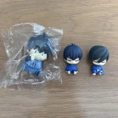 ブルーロック　ねむらせ隊　潔世一　糸師凛　ガチャ ちゃびちゃび