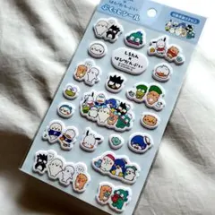 しろたん はぴだんぶい ぷくっとシール けろけろけろっぴ サンリオ ハンギョドン