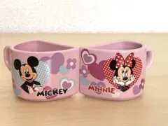 ミッキー＆ミニー☆ハート ミニペアマグカップ［非売品］平成レトロ❗️
