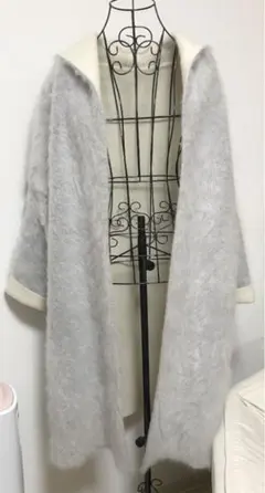 ビアズリー リバーシブル モヘアニットコート BEARDSLEY