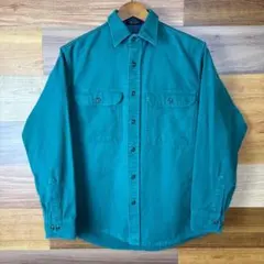 USA製 90s OSHKOSH オシュコシュ シャモアクロス 長袖シャツ 古着のサムネイル