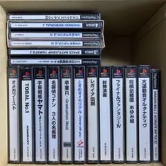 【PS1】プレイステーション1ゲームソフト15本まとめ売りセット