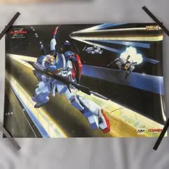 貴重 レア 機動戦士ガンダムZZ ダブルゼータ 公式グッズ ポスター B2