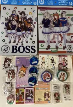 ウマ娘 キャラクターグッズ まとめ売り クリアファイル ラバスト アクスタ 他