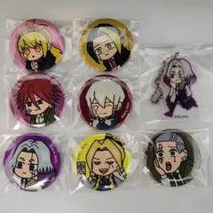 マッシュル DAISO 缶バッジ アクリルキーホルダー