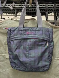 AIGLE チェック柄 トートバッグ ショルダーバッグのサムネイル