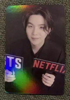 SUGA シュガ　ユンギ　BTS　ネトフリ　ARIRANG ホロ　トレカ　カード