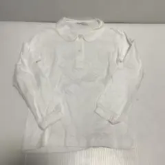 ファミリア 襟付き 長袖 シャツ 120cm フォーマル 丸襟 女の子