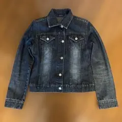 ダークデニム ジャケット　レディースMサイズ