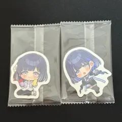 秦谷美鈴 学マス ゼリーステッカー 2枚セット