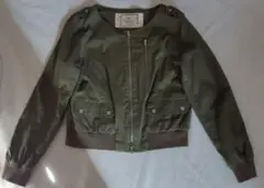 ページボーイ　薄手　ジャケット　春服～夏　カーキ