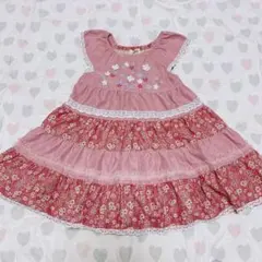 フラワーブーケジャンパースカート/スーリー