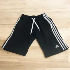 adidas 3本ライン 半ズボン 160cm