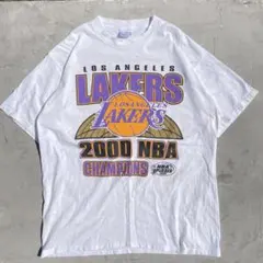 ロサンゼルス・レイカーズ 2000 NBAチャンピオンTシャツ