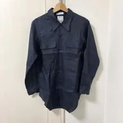 【26SS】MADISON BLUE シャツ リネン ネイビー 紺のサムネイル