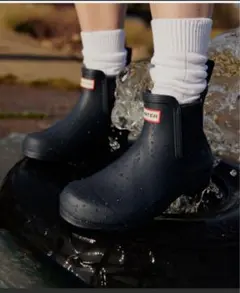 Hunter レディース チェルシーブーツ