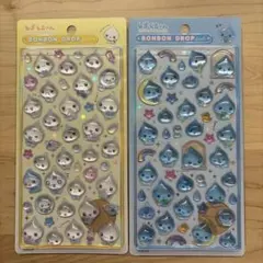 ボンボンドロップシール しずくちゃん みるみるちゃん 通常サイズ クーリア