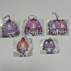 名探偵プリキュア！カプセルラバーマスコット 5つセット