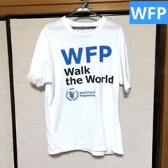 WFP Walk the World Tシャツ　DSM WFP メッセージ