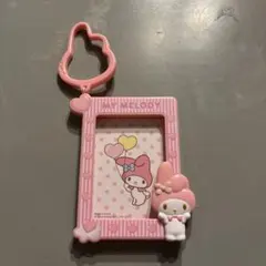 マイメロディ フォトフレーム キーホルダー