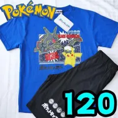 新品タグ付き140cmポケモンパジャマ半袖半ズボン レックーザ 
