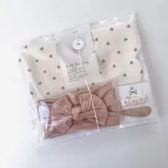 ベビー ギフト セット プチギフト プレゼント 女の子 出産祝い スタイ ハート