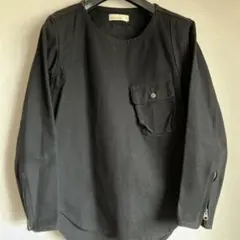 rdv o globe ランデブーオーグローブダック地ライダースプルオーバー黒１