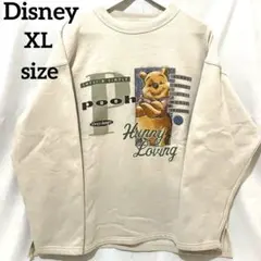 Disney ディズニー　くまのプーさん　スウェット/トレーナー　XLサイズ