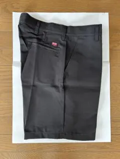 新品未使用品RED KAP ブラックハーフパンツ　Lサイズ（W32）のサムネイル
