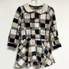 kladskap グレードスコープ　長袖ワンピース 110㎝ ベージュ系