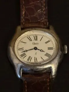 ddnさま専用です。オブレイ Obrey 腕時計 ハンドメイド ソリッドシルバー ddnさま専用です。オブレイ Obrey 腕時計 ハンドメイド ソリッド