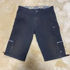 バーバリーブラックレーベル　ショートパンツ