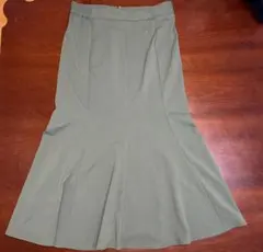 GUロングフレアスカート