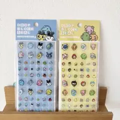 【正規品】たまごっちタイルシール　ドロップブロックシール　２点セット