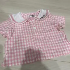 miffy チェック柄 半袖シャツ 100cm