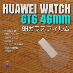 HUAWEI WATCH GT6 46mm 【 9H ガラスフィルム 】た