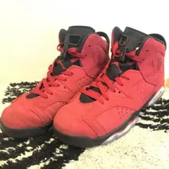 NIKE エアジョーダン6 25.0cm レッド