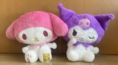 クロミ　マイメロ　超超BIGぬいぐるみセット