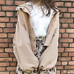 マウンテンパーカー アプレジュール マウンパ ベージュ