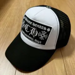 １点限定当日発送キャップビーニー帽子クロスロゴニット帽ホワイト