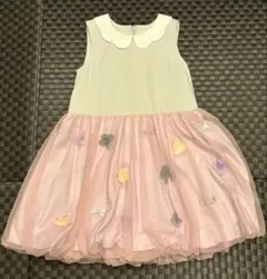 ✴︎panpantutu✴︎お花とリボンのフォーマルワンピとジャケット 120cm